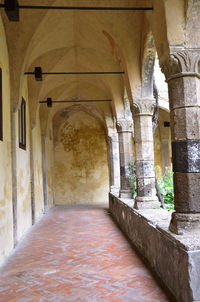 Corridor of building