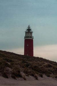 Low angle view of  eierland lighthouse