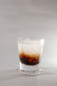 Close-up of drink on table