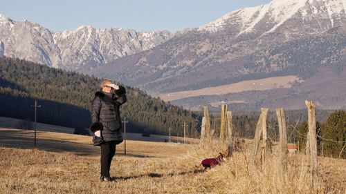 Woman in nature