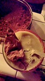 Close-up of drink