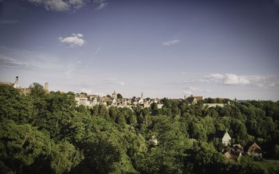 View of rothenburg ob der tauber