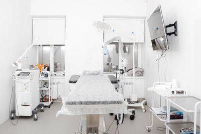 View of medical equipment in hospital