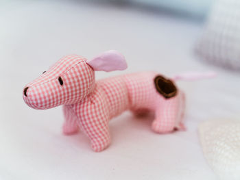 Close-up of stuffed toy on table