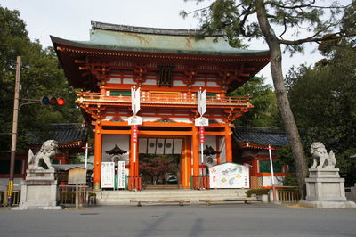 Exterior of temple