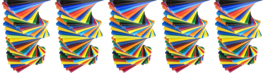 multi colored