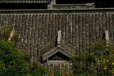 Low angle view of old building