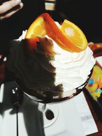 Close-up of cake