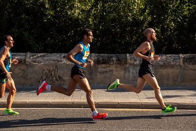 Friends running