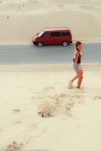 People on beach