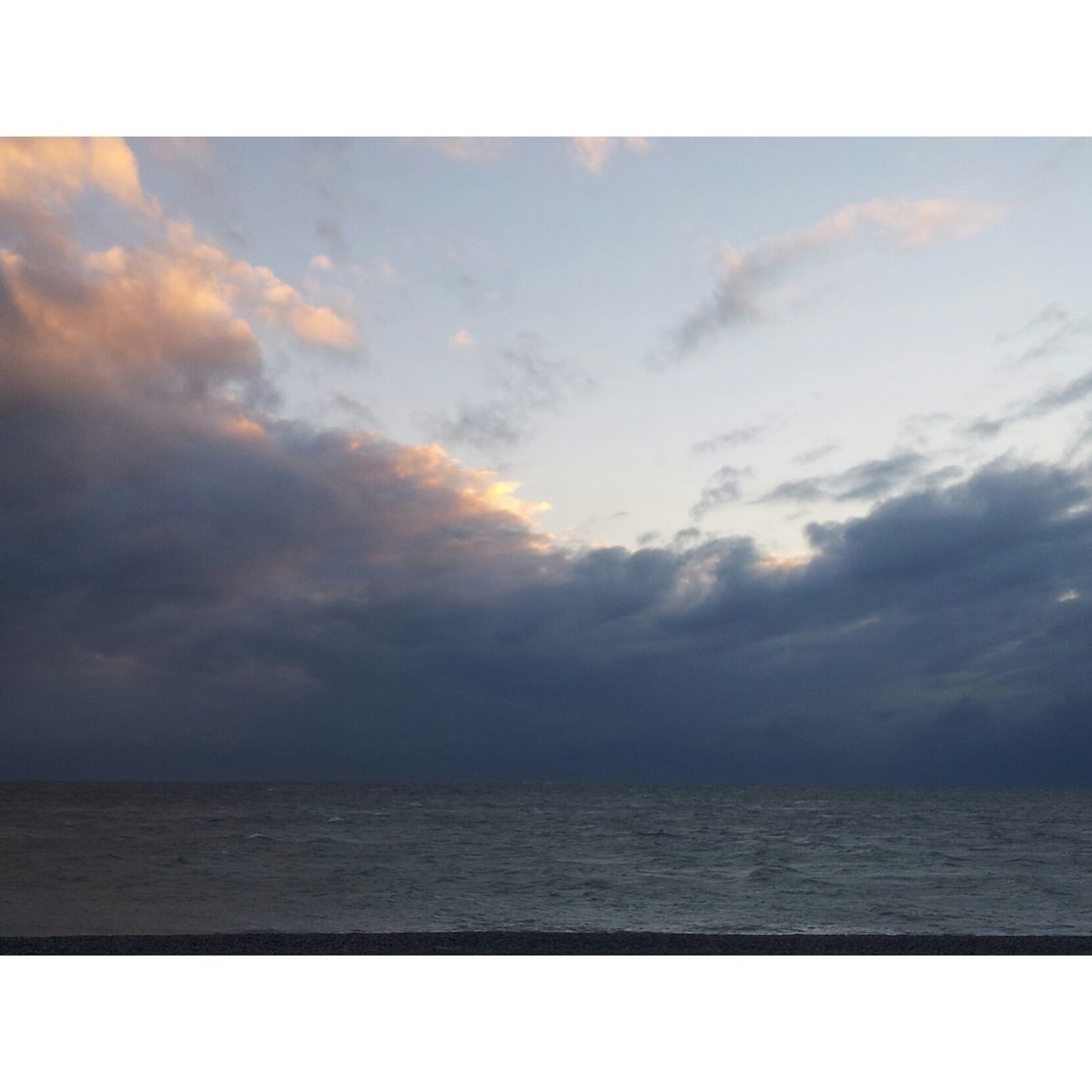 transfer print, sky, sea, tranquil scene, scenics, water, tranquility, horizon over water, beauty in nature, auto post production filter, cloud - sky, nature, cloudy, cloud, idyllic, sunset, waterfront, outdoors, calm, no people