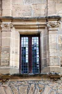 Low angle view of old building