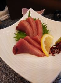 Close-up of serving food in plate