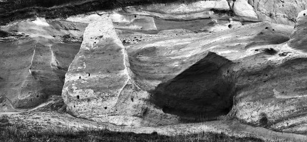 View of rock formations