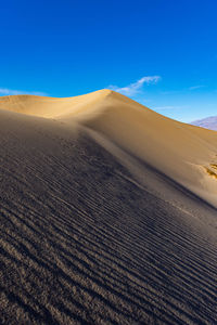 Mesquite sand dune, death valley national park.