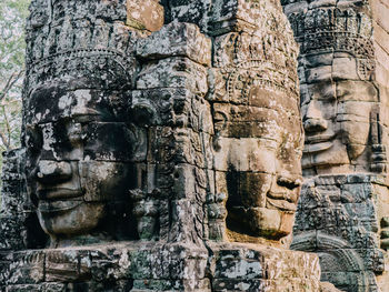 Close-up of buddha statue