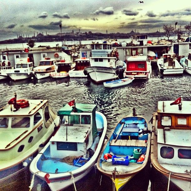 BOATS IN WATER