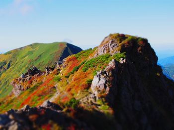 View of mountain against sky