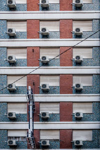 Full frame shot of residential building