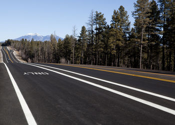 Highway 89 outside of flagstaff, arizona, usa