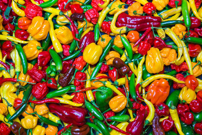 Full frame shot of multi colored candies