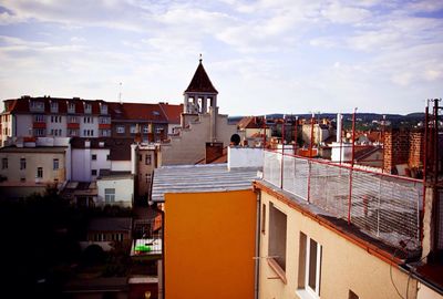 Buildings against sky