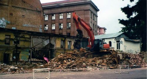 Buildings in city