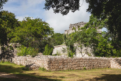 Old ruins against sky