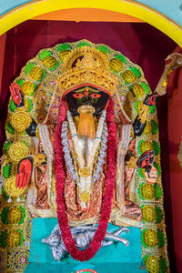 Close-up of buddha statue