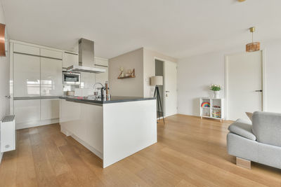 Interior of modern kitchen