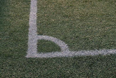 Full frame shot of soccer field