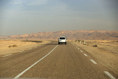 On the road to atlas mountains 