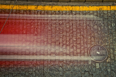 Full frame shot of paving stone