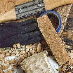 Close-up of wooden logs