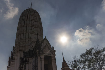 Low angle view of cathedral against sky