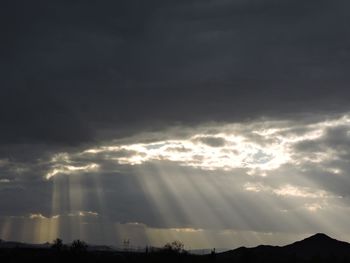 Low angle view of sky