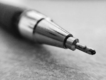 Close-up of eyeglasses on table