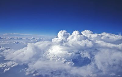 Scenic view of cloudy sky