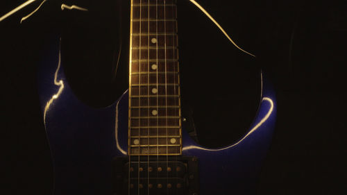 Close-up of guitar