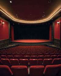 Empty theater