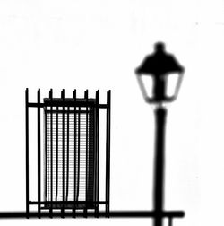 Close-up of street light