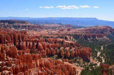 High angle view of landscape