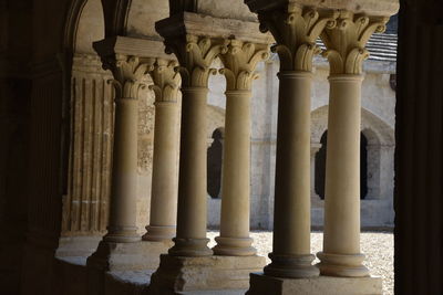 Interior of historical building