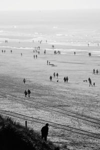 People on the beach