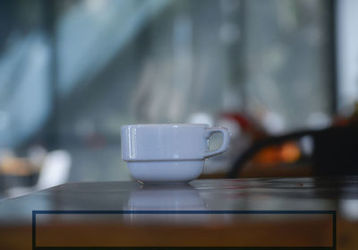 Close-up of coffee on table