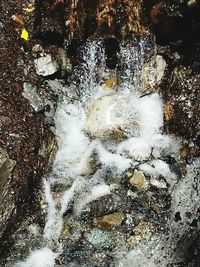 Low angle view of fountain