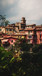 Buildings against sky