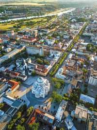 Aerial view of cityscape