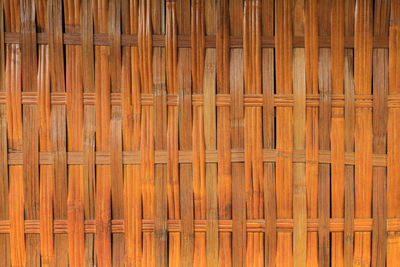 Full frame shot of wooden wall