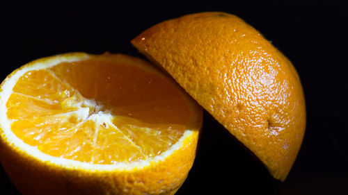 Close-up of orange slice